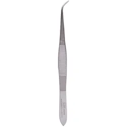 feine Pinzette OP, gebogen ca. 11 cm