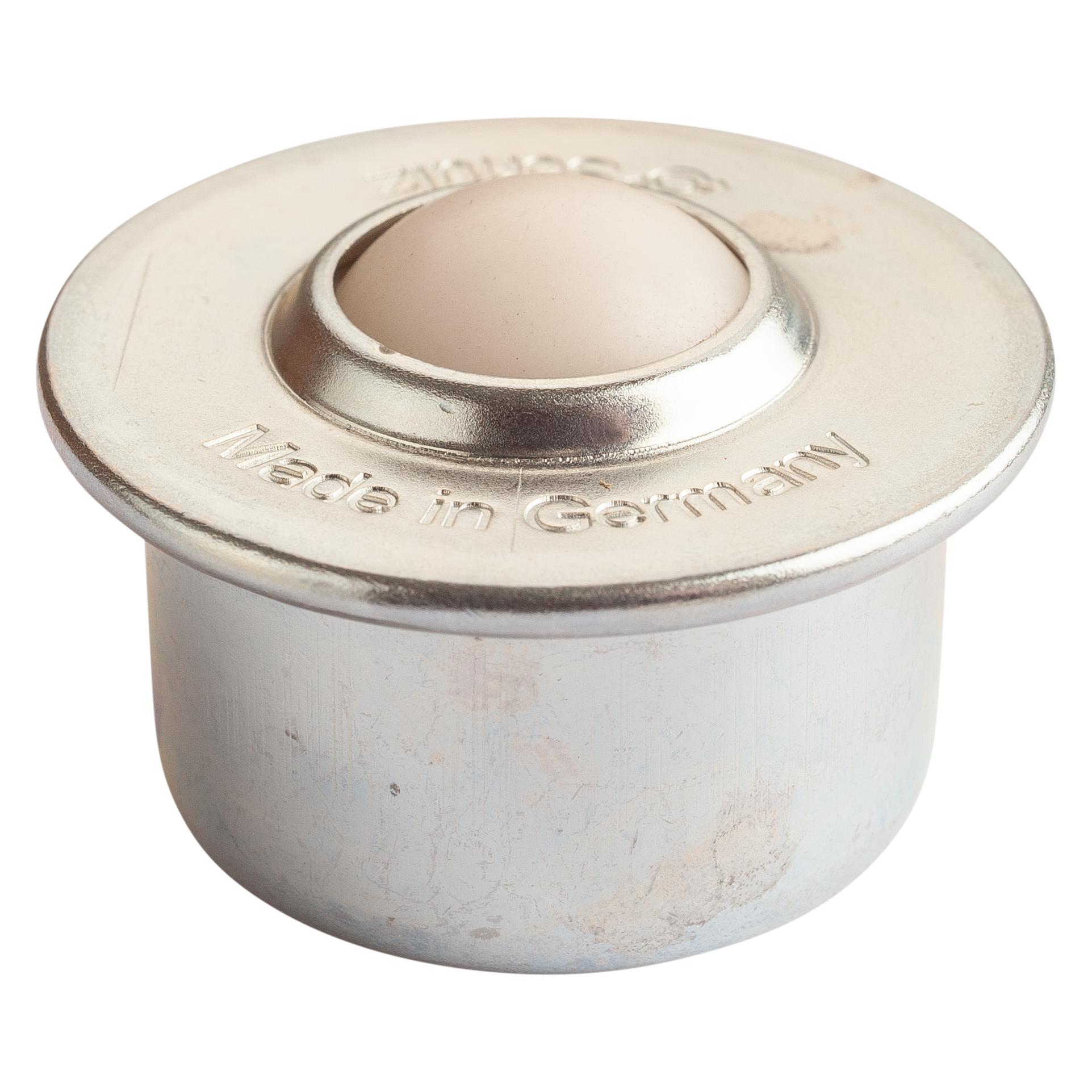 BS Rollen Industr.-Kugelrolle,Kugel Ø 22mm, E36, zum Stecken, Stahl verzinkt (228235)