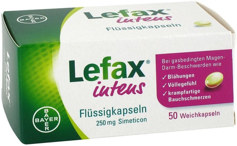 Lefax intens Flüssigkapseln 250 mg Simeticon