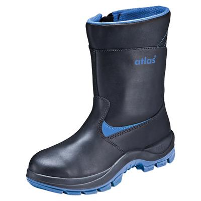 Sicherheitsschuh ATLAS SCHUHE "Stiefel Anatomic Bau 800 XP" Gr. 43, schwarz, 43, Obermaterial: 100% Rindsleder Leather cow., Schuhe