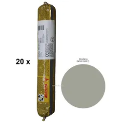 20 x Sikaflex Pro 3 kieselgrau 600ml Beutel 1K Polyurethan Dichtstoff