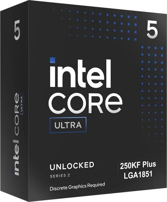 Intel Core Ultra 5 250KF Plus 18-Kern CPU, Sockel 1851, Boxed (ohne Kühler)