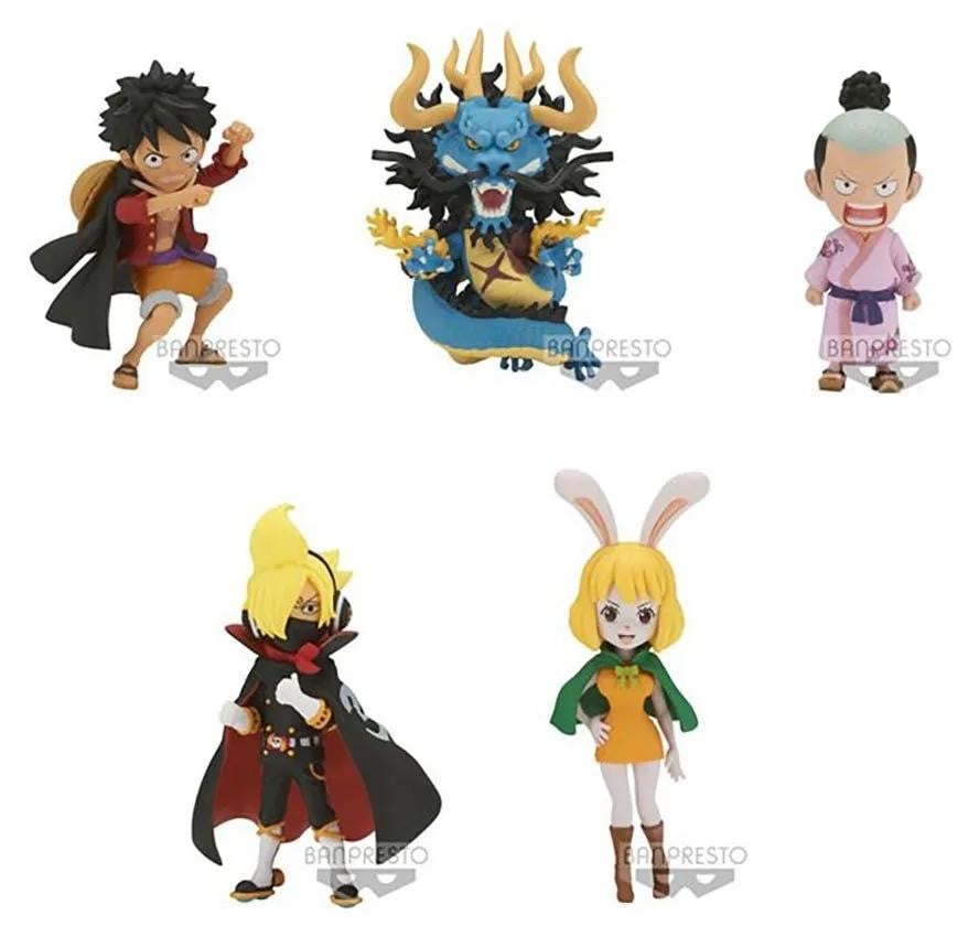 Banpresto One Piece Wano Kuni Onigashima 3-delige collector's editie figuurtje
