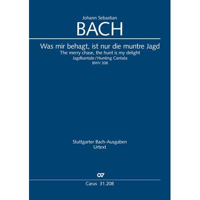 Was mir behagt, ist nur die muntre Jagd (Klavierauszug) -