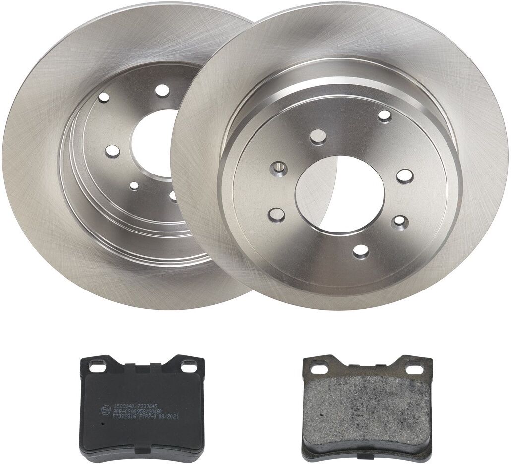 RIDEX 3405B2156 Bremsscheiben und -beläge