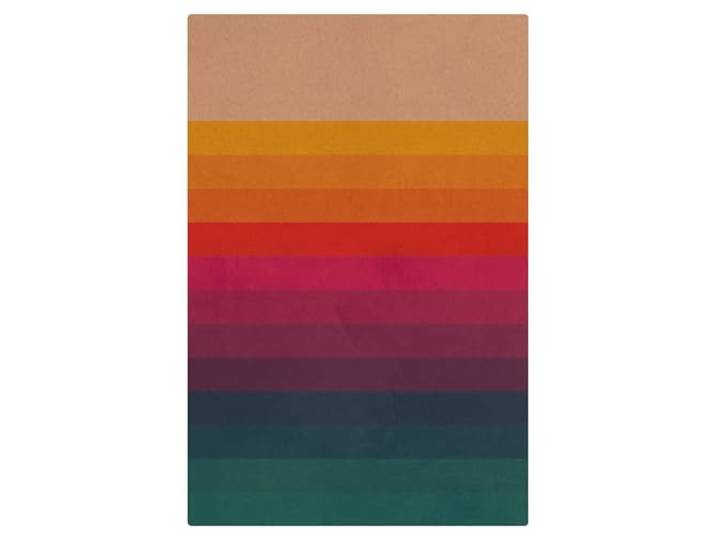 micasia Korkteppich rutschfeste Oberfläche Kinderzimmer Bodenschutz - Naturprodukt - Regenbogen Pop Art 3,5mm dünne Kork Bodenmatte bunt Kinderteppich trittsichere Matte 3589 (120x180cm)