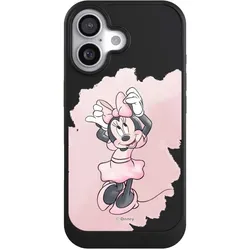 Nivocase Hülle für Apple iPhone 17 Handyhülle NIVOcore Case Schwarz Disney Motiv ohne Hintergrund (Apple iPhone 17), Smartphone Hülle, Schwarz