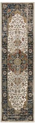 Vista Home Vance Bohemian Medallion Beige/Cream Area Rug