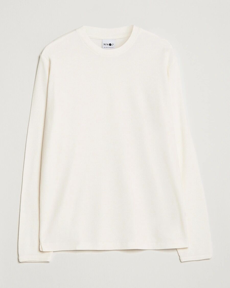 NN07 Clive Knitted Sweater Egg White