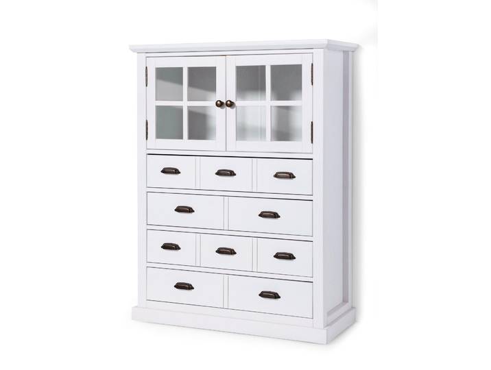 bonprix Apothekerschrank, 120x90x40 cm, Viel Stauraum bietet diese Apothekerkommode, weiß