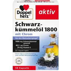 Doppelherz Schwarzkümmelöl 1800 Kapseln 50 St