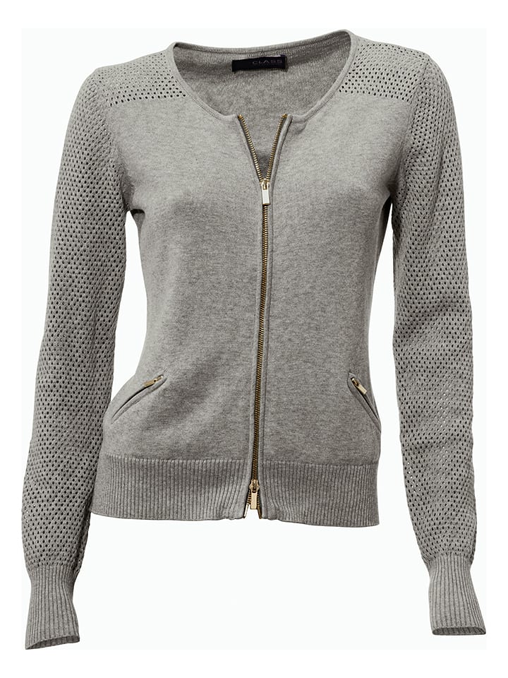 Heine Cardigan in Hellgrau - 40