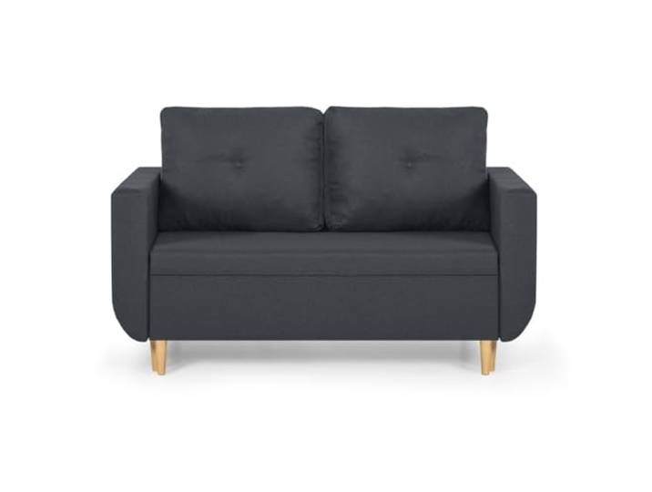 SENTO TRADE Schlaffsofa 2-Sitzer, Doro (Grau)