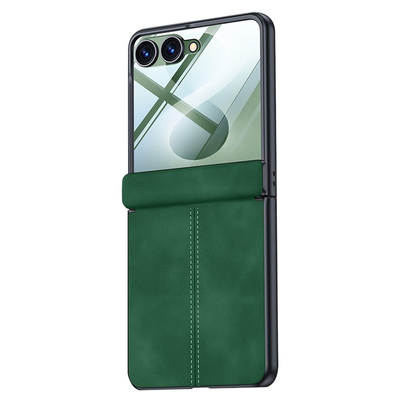 Handyhülle + 9H Schutzglas für Samsung Galaxy Z Flip8 Scharnier Schutz