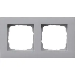 Gira Abdeckrahmen 2-fach alu 0212255
