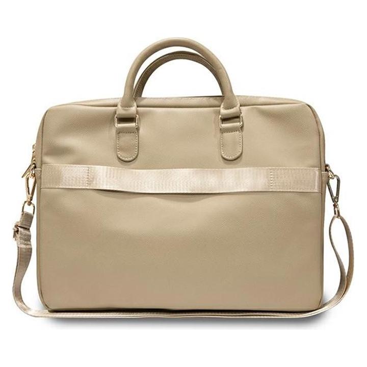 Guess Torba GUCB15ZPGSTEGD 16" złoty/light gold Triangle 4G (16") (1467198017)