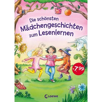 Die schönsten Mädchengeschichten zum Lesenlernen, Gebundene Ausgabe von Katja Reider,Werner Färber,Maja von Vogel, Loewe