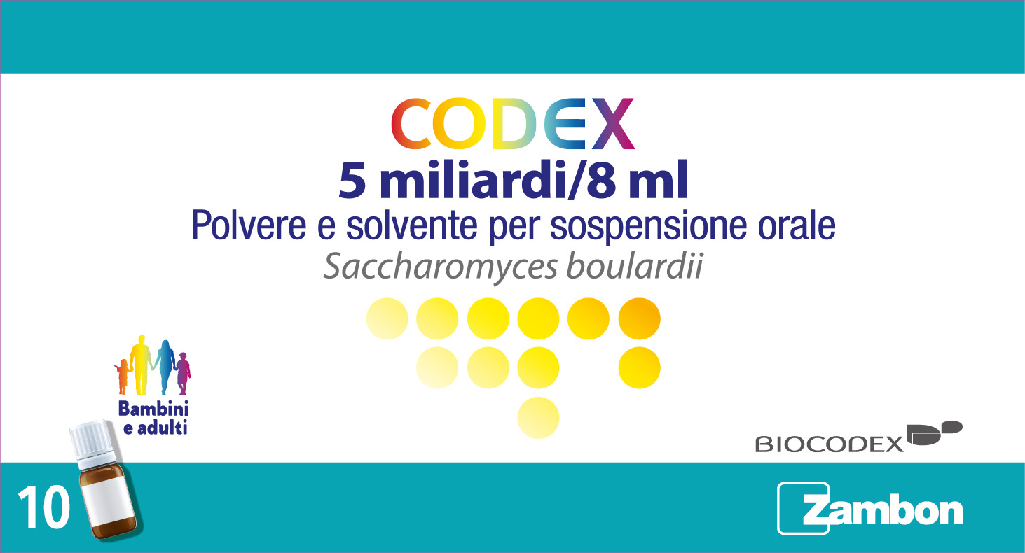 Biocodex Codex*os 10fl 5mld 8ml