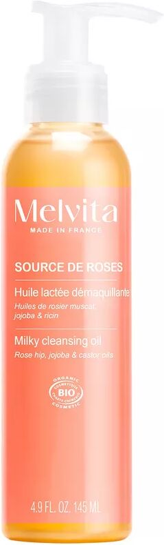 Melvita - Source de Roses Milchiges Reinigungsöl, 145 ml