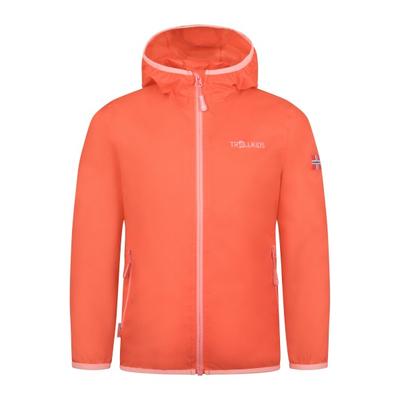 Trollkids - Kid's Trolltunga Jacket - Regenjacke Gr 110 rot