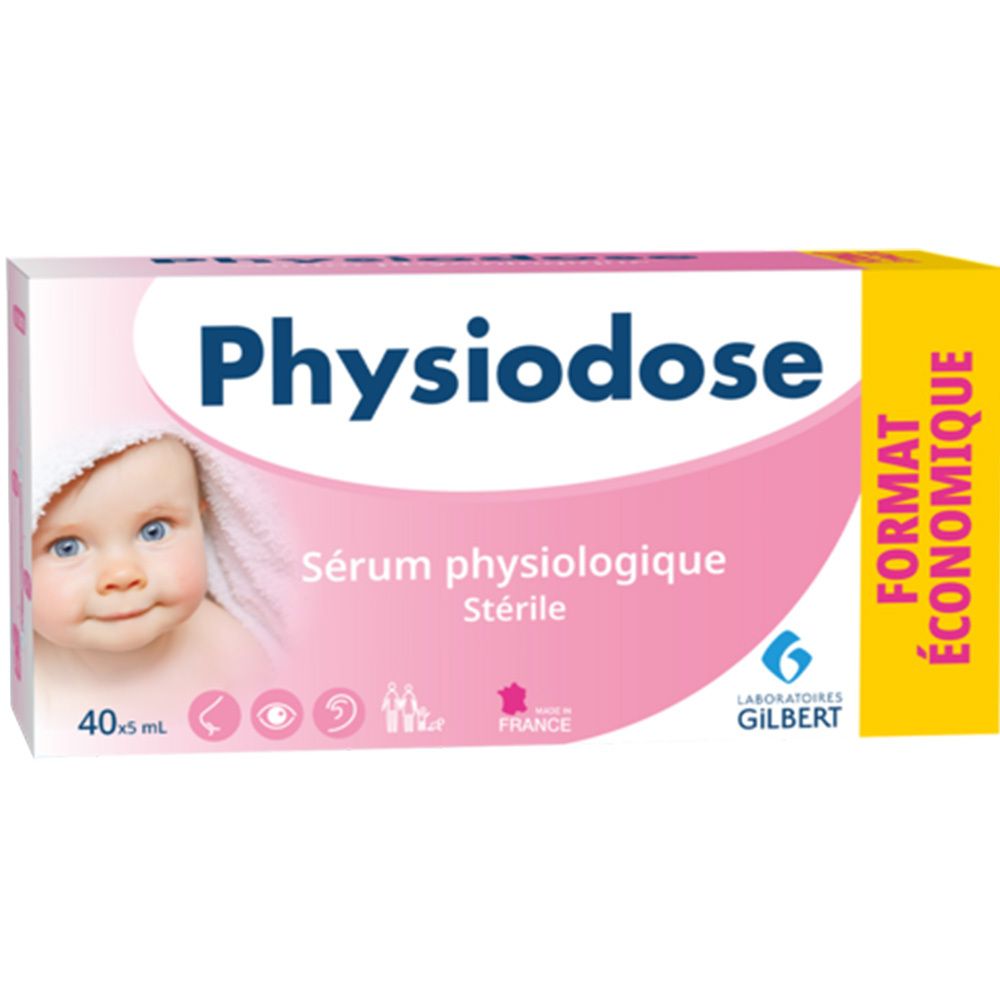 Gilbert Physiodose Serum 40x5 ml Einzeldosispipetten