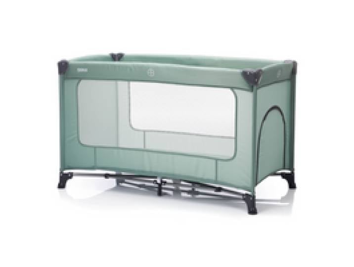FILLIKID Lit parapluie « Nizza », avec matelas. (vert)