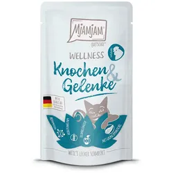 MjAMjAM – Wellness 125g MjAMjAM Katze 12x125g Wellness Knochen und Gelenke Huhn