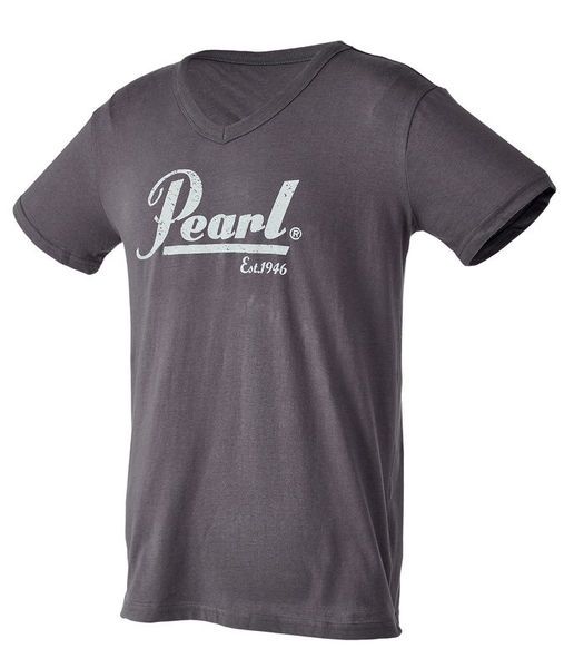 Pearl T-Shirt est. 1946 Grey S nero