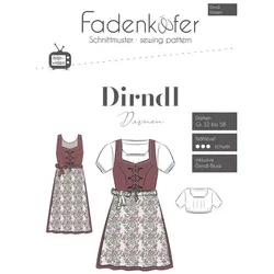Fadenkäfer Schnitt "Dirndl" für Damen