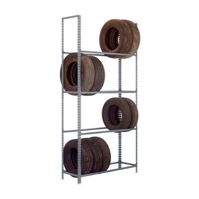 SimonRack Metallregal für Autocick -Reifen. graue Farbe 2000x1000x300 mm