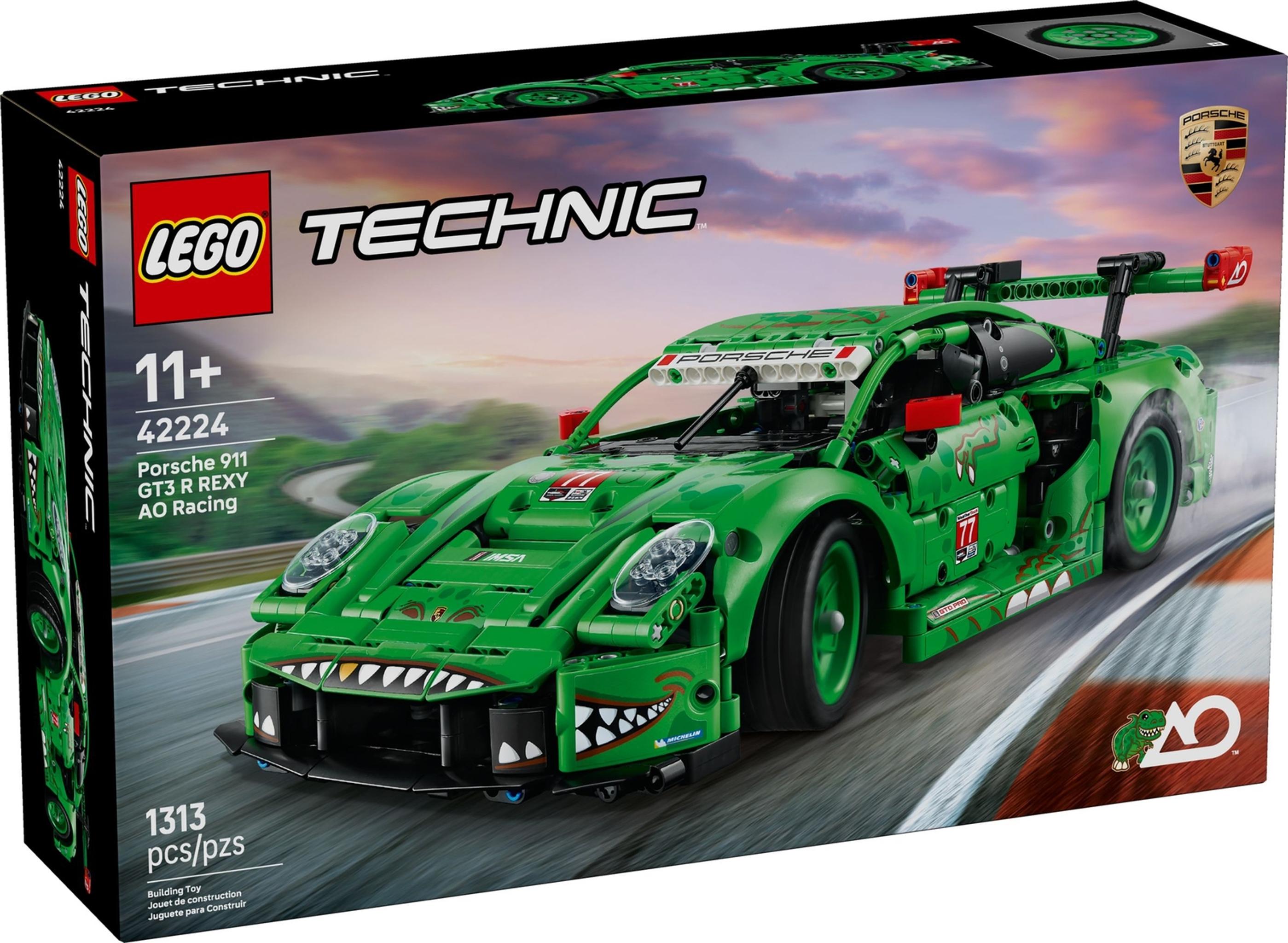 LEGO Porsche 911 GT3 R REXY AO Racing