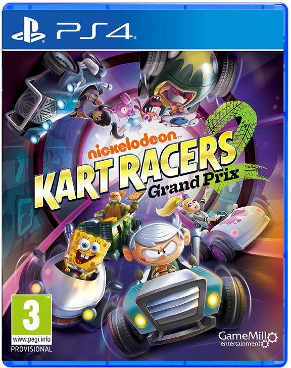 UPLOAD JOGO PS4 NICKELODEON KART 2