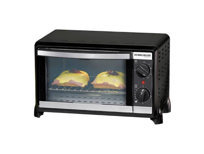 Rommelsbacher Minibackofen Rommelsbacher Kleinbackofen Speedy BG 950, Mini-Backofen