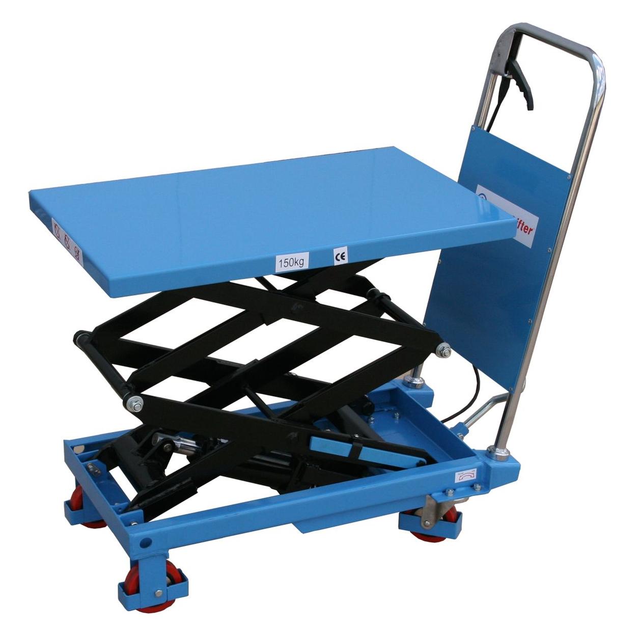 Hanselifter Manuelle Doppelscherenhubtische SPS (150 kg) (SPS150)