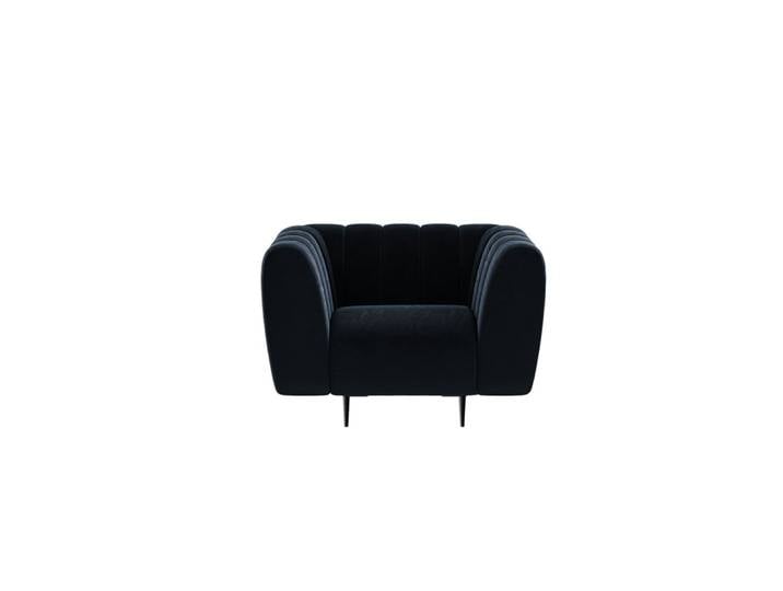 Fauteuil bleu marine