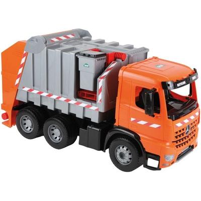 LENA® 02168EC - Giga Trucks, Müllwagen Arocs mit Aufklebern, L/B/H 71x29x37 cm