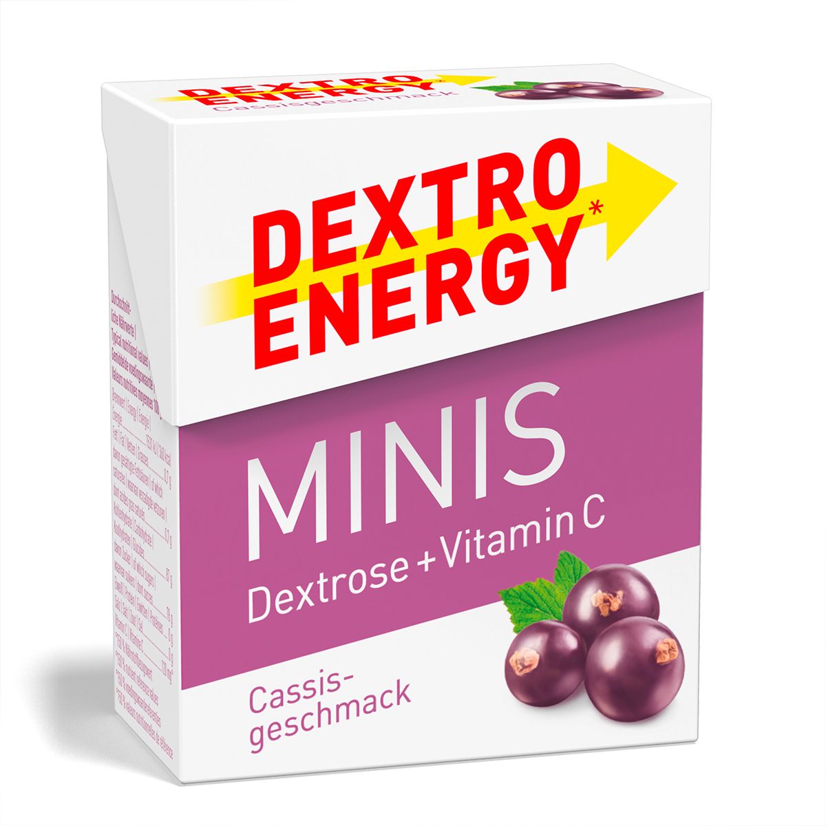 Dextro Energen minis Johannisbeere 1 St Täfelchen