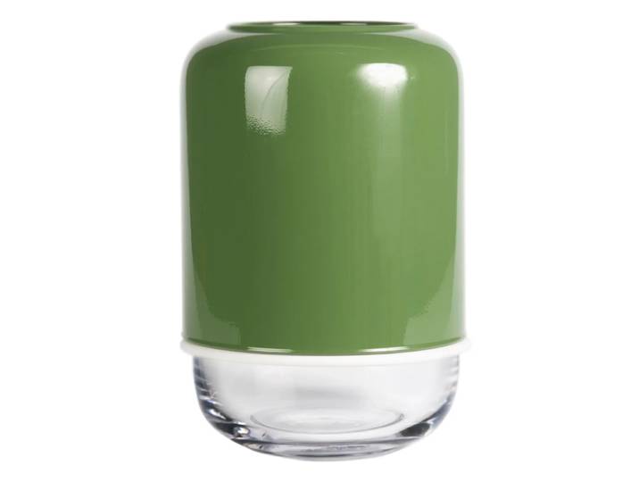 Muurla Vase ajustable Capsule 18-28cm Vert-transparent