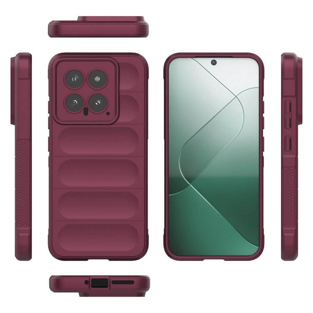 Cover-Discount Xiaomi 14 - Rugged Protective Cover weinrot (Xiaomi 14) (660168349D)
