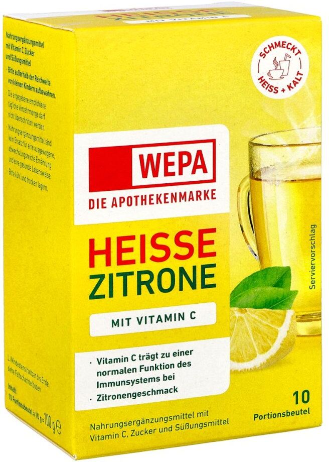 Wepa Heiße Zitrone+Vitamin C