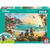 Thomas Kinkade Studios: Disney - Lilo & Stitch, Puzzle 200 Teile