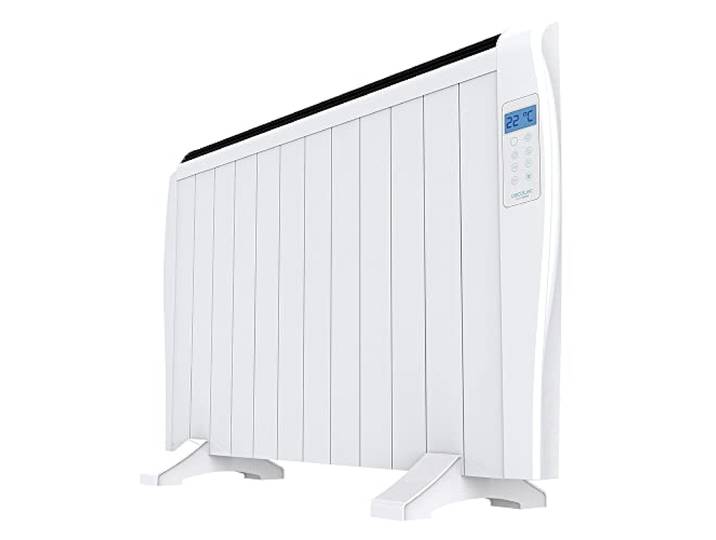 Cecotec Émetteur Thermique Ready Warm 1800 Thermal. 8 Éléments\, 3 Modes de Fonctionnement\, Minuterie\, Télécommande sans Fil\, Écran LED\, 1200 W. (12 Module\, Blanc)