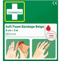 Wund-Schnell/Schaumverband Cederroth,beige ,2000x60mm