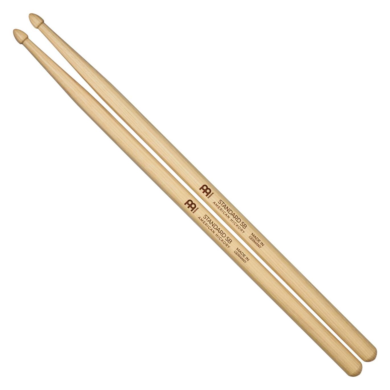 Meinl Drumstick Standard Hickory 5B (Drumsticks) (SB102)