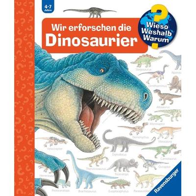 Wieso? Weshalb? Warum? Band 55 - Wir erforschen die Dinosaurier, Gebundene Ausgabe von Angela Weinhold, Ravensburger Verlag GmbH, 978-3-473-32856-7