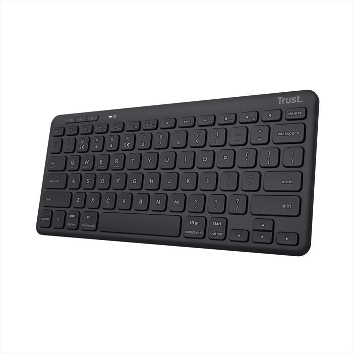 Trust Lyra Compact Wireless Keyboard It-black
