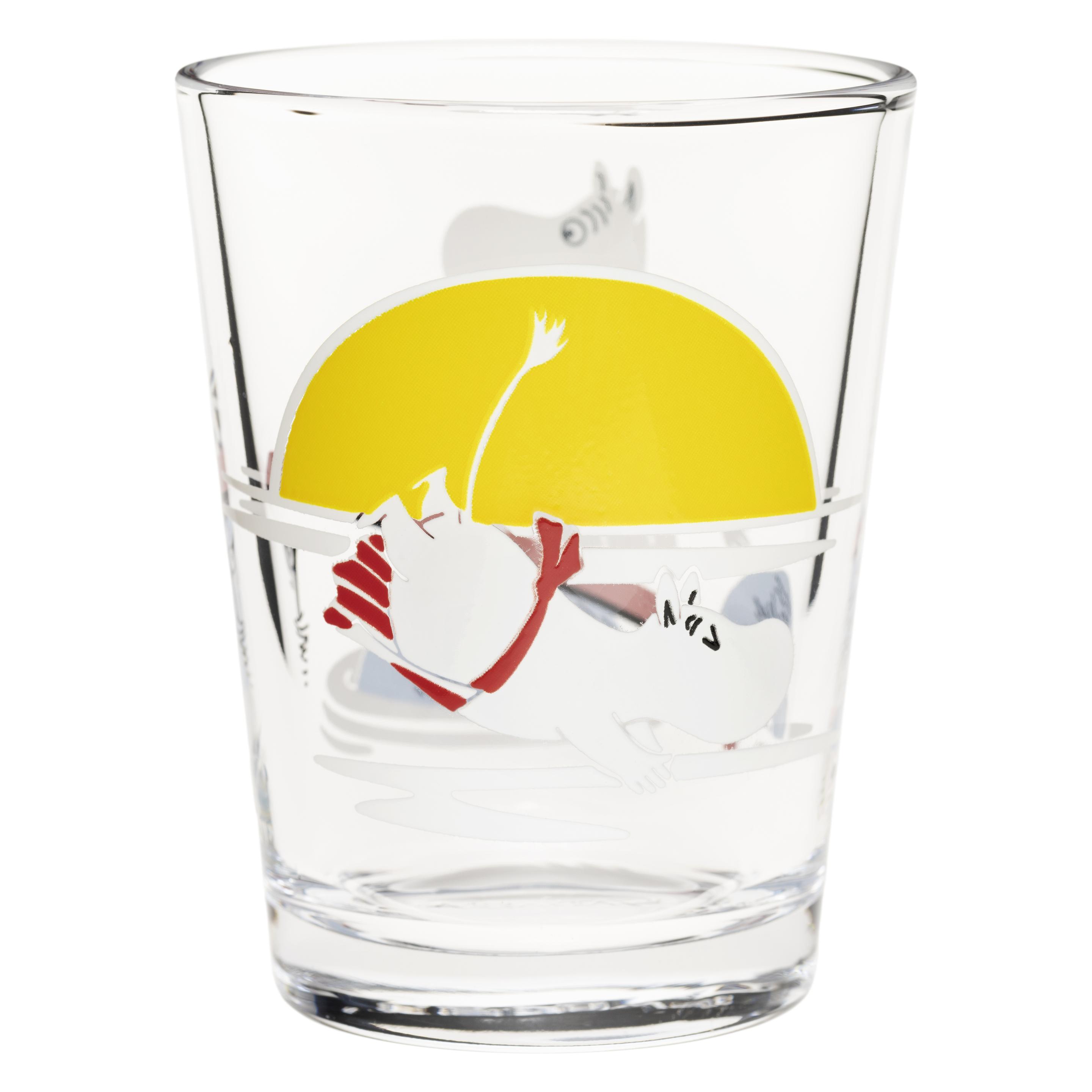 Moomin 22 cl - Glas - Gul (6411923682084)