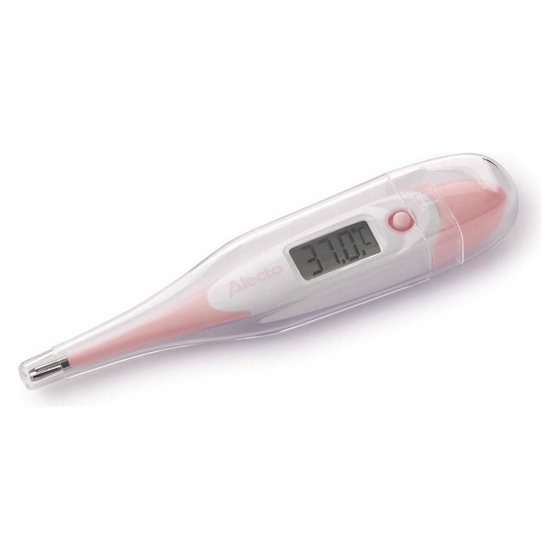 Alecto Digitales Thermometer Rosa (Achselhöhle, Mund, Rektal) (BC20PK)