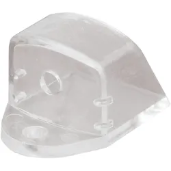 Endkappe f. LED Aluminiumprofil Typ A1 Profil Aufbau transparent LED Strip LEDPROFIL-ZAŚ A1 OTW