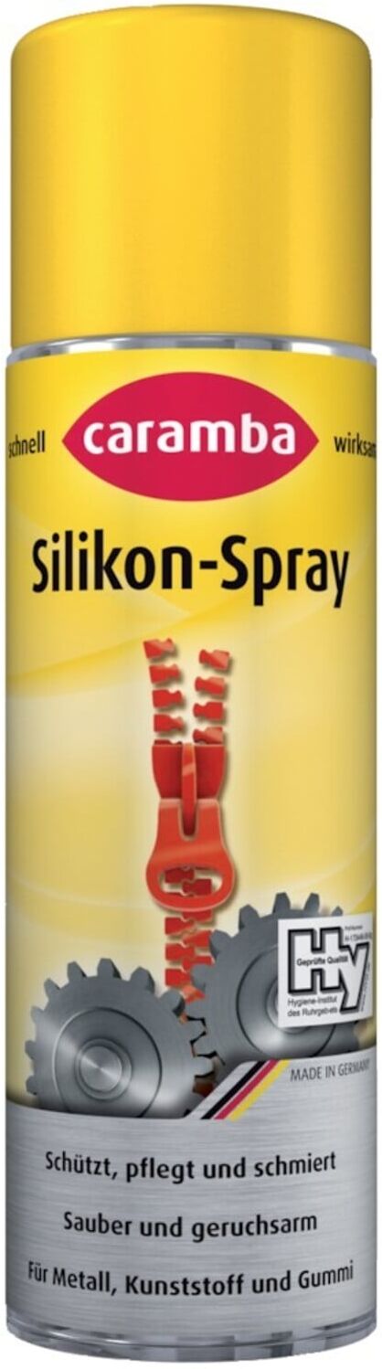 Caramba Silikon Spray 300ml für Schutz und Pflege von Kunststoffen und Gummi, 619902)
